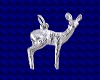 Sterling silver Deer charm